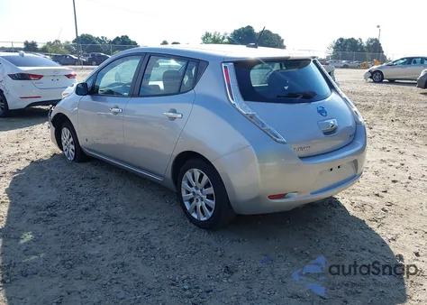 2015 Nissan Leaf S/Sv/Sl из США, поврежденный, VIN 1N4AZ0CP1FC325370